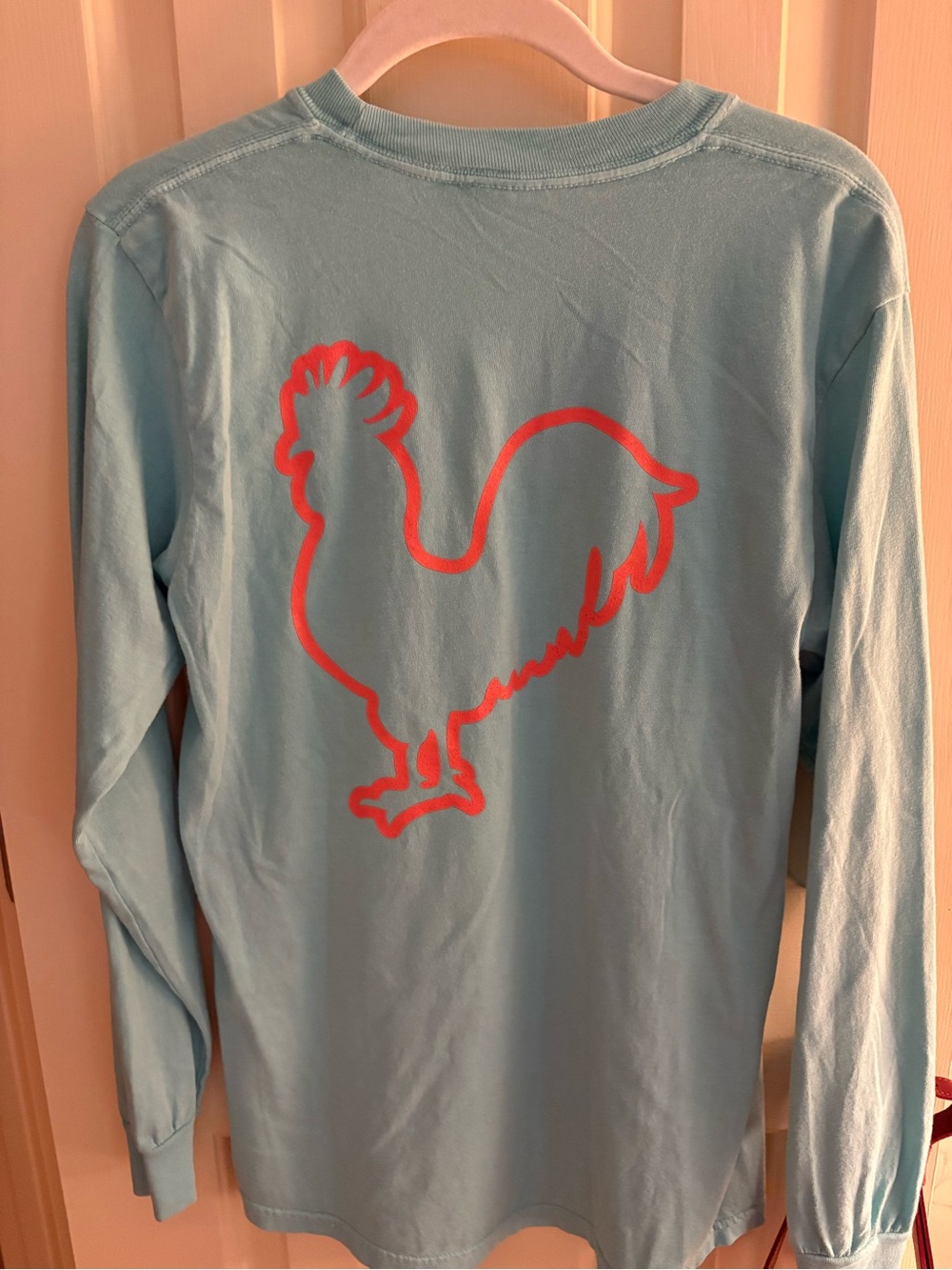 Comfort Colors Adult Long-Sleeve Pocket Tee - Teal